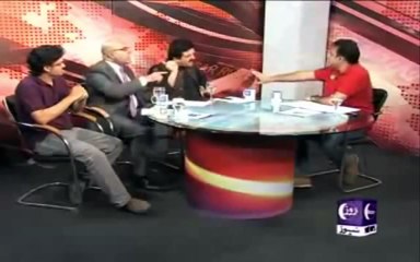 Combat Start Between Ajmal Wazir Khan and Jan Achakzai in Live Political Show