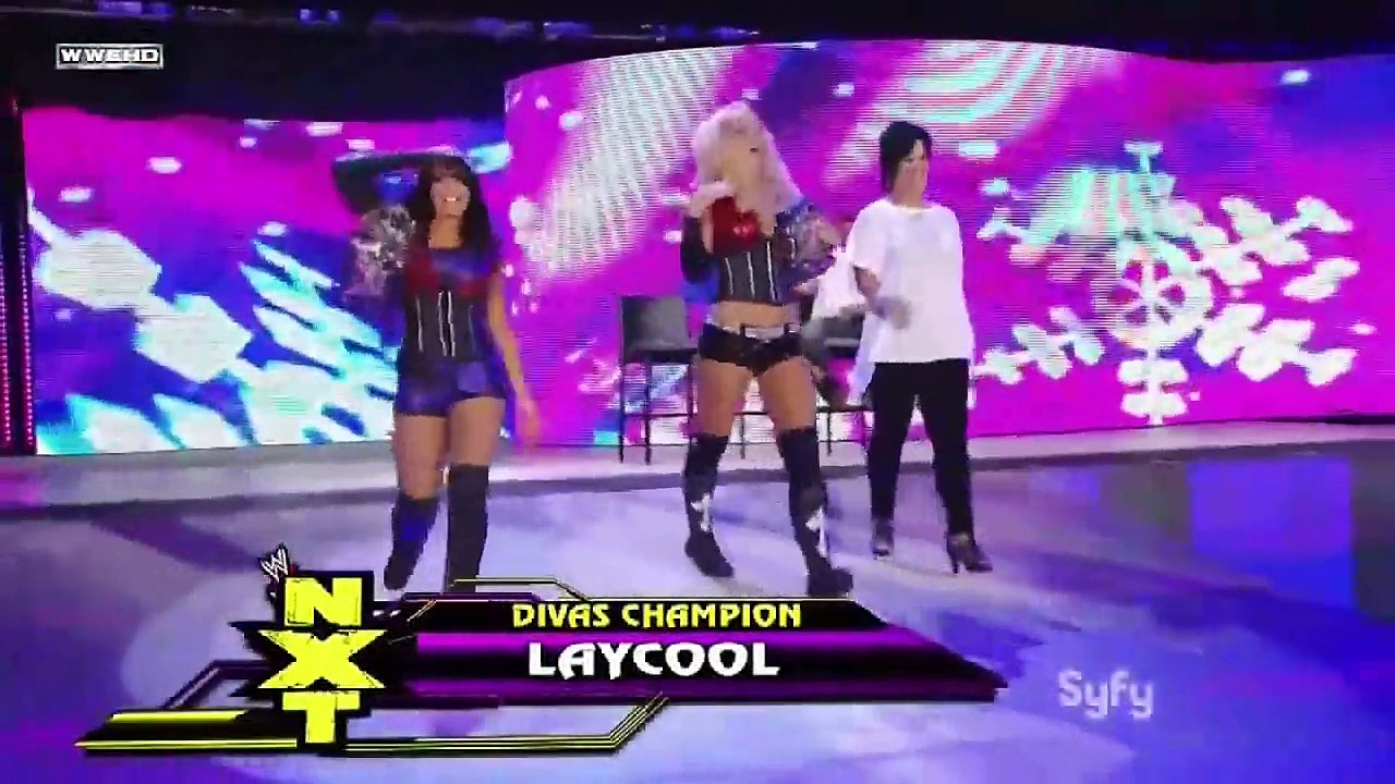 WWE NXT, Kelly Kelly, Naomi & Jamie vs Lay-Cool & Kaitlyn September 21, 2010