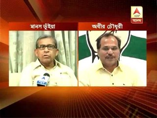 Adhir-Manas war of words on split in Congress