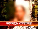 Finally FIR lodged against tmc councillor of midnapore for allegedly threatening rape.