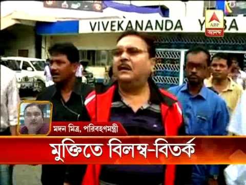 Controversy over Madan Mitra's release from hospital.