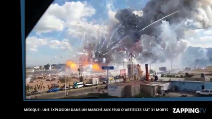 Mexique : Une gigantesque explosion dans un marché aux feux d’artifice fait plusieurs dizaines de morts