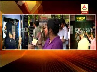 Jadavpur University women student alleged of having moleted by TMC goons