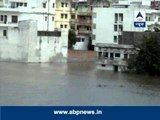 Chandrapur city is flooded due to overflowing river