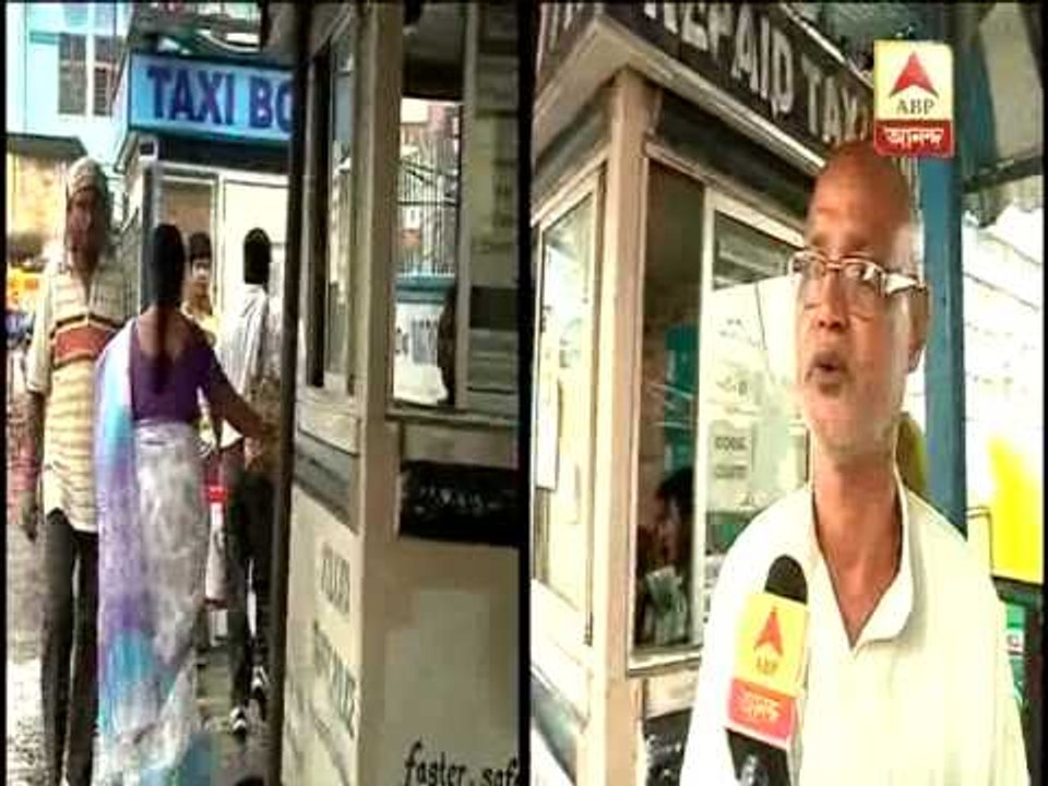 Taxi strike public harrassed