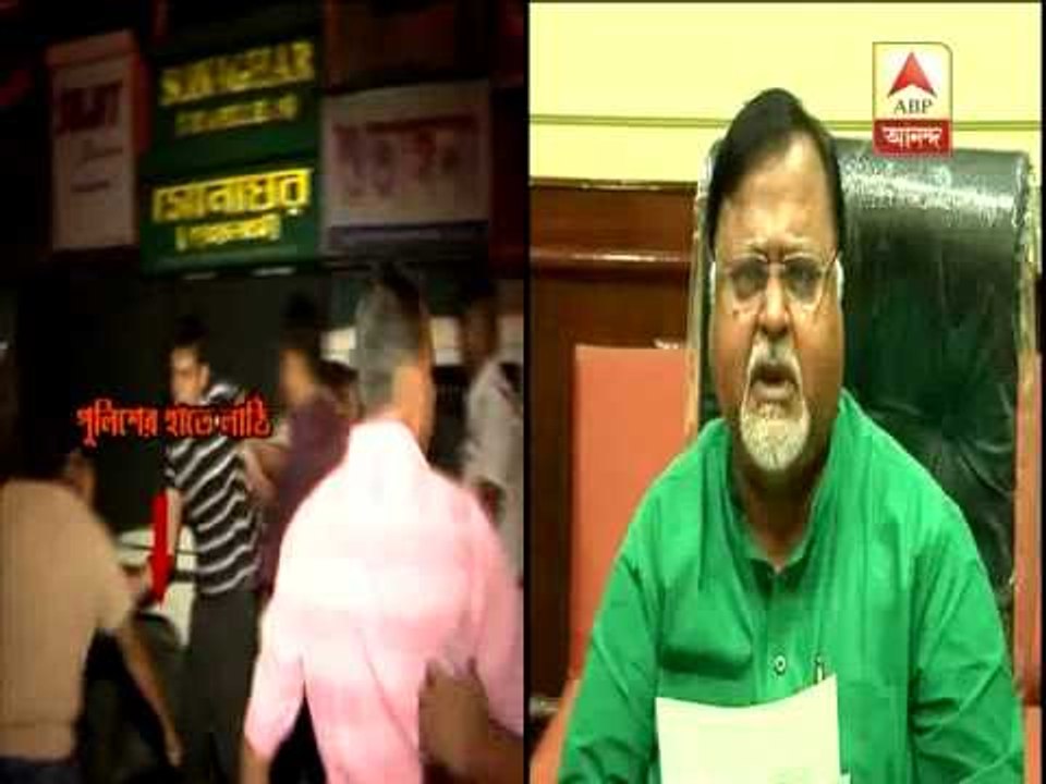 Partha virtually challenged to produce video footage of lathi charge pf police of JU students