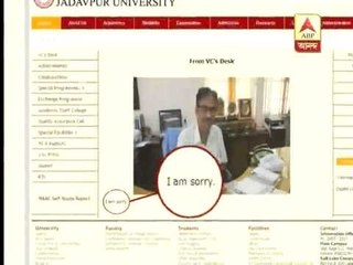 VC says 'Sorry' in website but Jadavpur University authority claim site was hacked