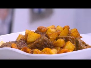 يخنة لحم بالبطاطس |  نجلاء الشرشابي