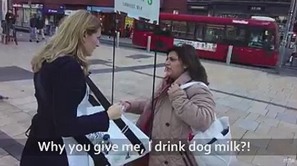 Download Video: These people think they’re drinking cow’s milk, but they’re in for a b