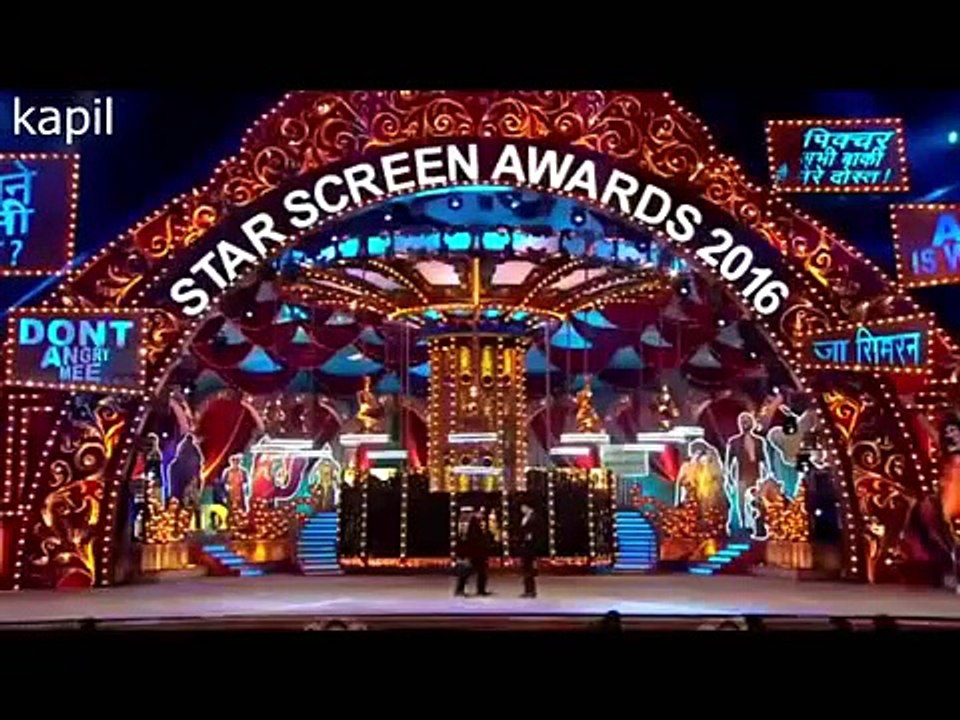Best comedy performance ever by kapil sharma in bollywood award functions 2016