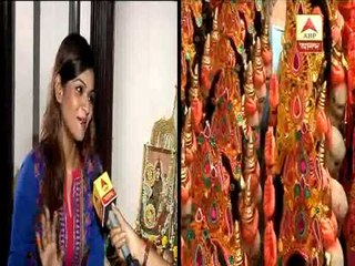 Actress Arunima Ghosh busy in preparation of Laxmi Puja