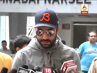 Maharashtra assembly poll: Abhisek Bachchan casts his vote