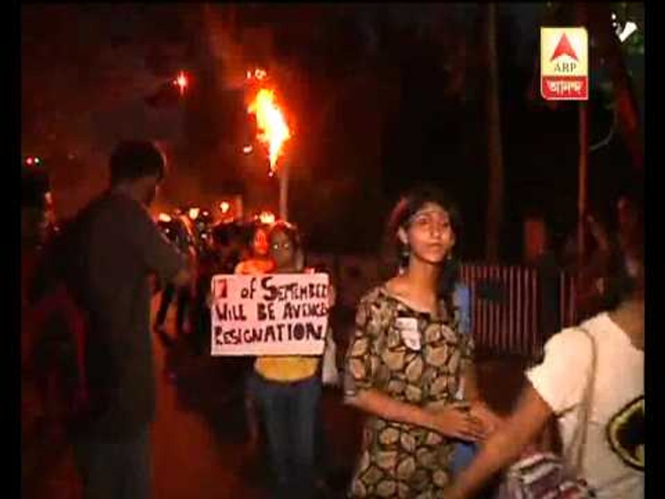 Mashal Michil of JU student demanding VC's resignation