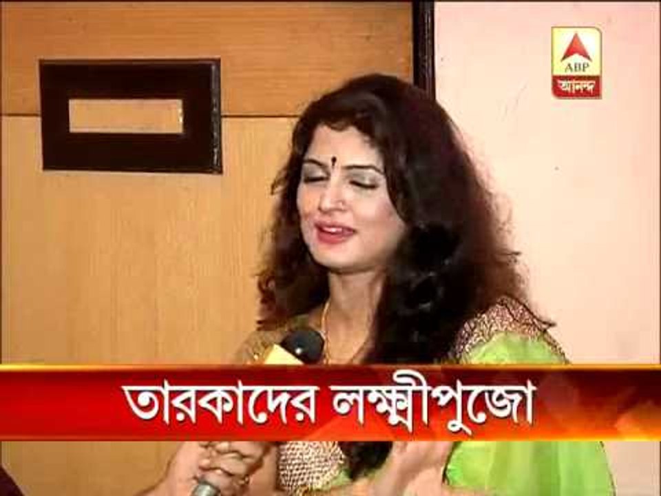 celebrities like jeet participate Lakshmi pujo