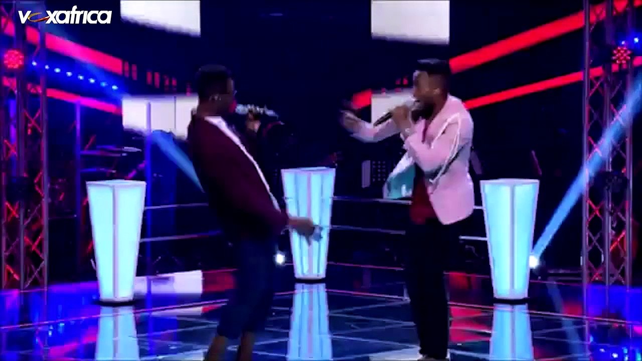 P-James vs Bidi - Uptown funk (Les battles | The Voice Afrique francophone 2016)