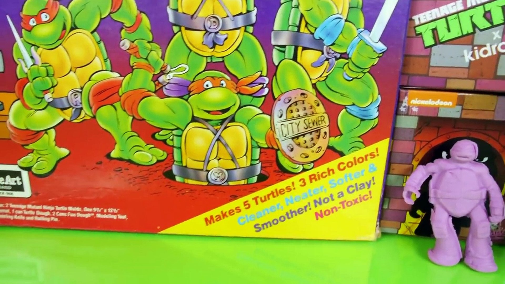 ninja turtles play doh
