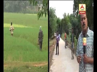 Makhra villagers going out from village out of fear