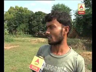 Panic stricken makhra villagers