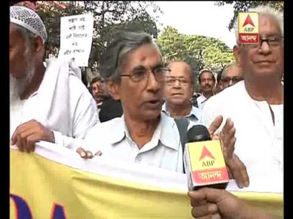 Rally of safe democracy forum: participants calls for peace