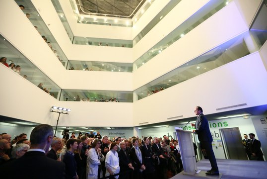 Discours lors de l'inauguration du nouvel hôpital de Chambéry
