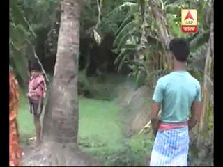 Earthquake effect on a pond at Jaynagar