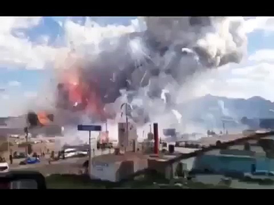 Mexique: Au moins 31 morts dans une explosion sur un marché de feux d'artifice