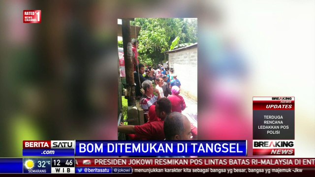 Foto-Foto Lokasi Penggerebekan Kontrakan Teroris di Tangsel