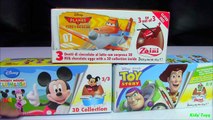 Zaini Disney Surprise Eggs Disney Planes Mickey Mouse Clubhouse Toy Story