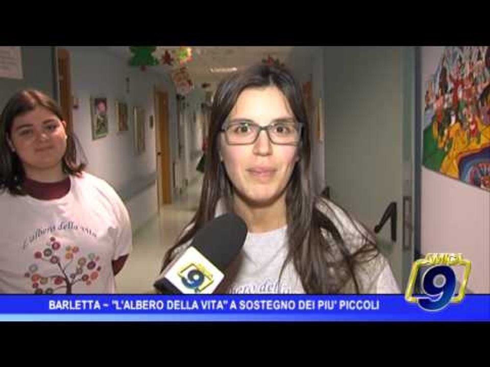 Barletta |  L'albero della vita a sostegno dei più piccoli