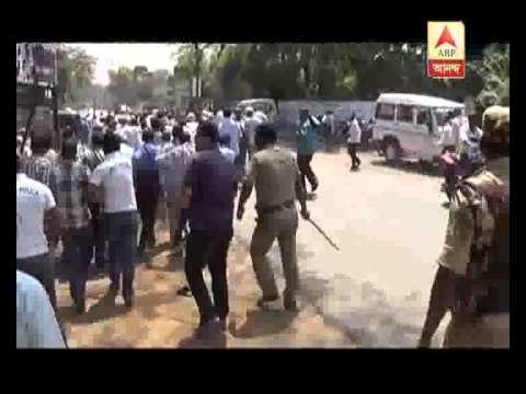 Teachers lathicharged in Asansol's Kulti