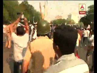 death of Sudipta Gupta: SFI workers injured as police lathi charged on them