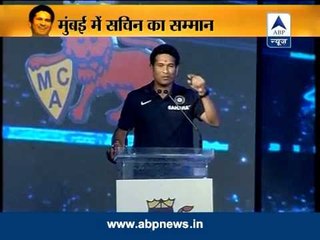 Sachin Tendulkar thanks his fans and MCA