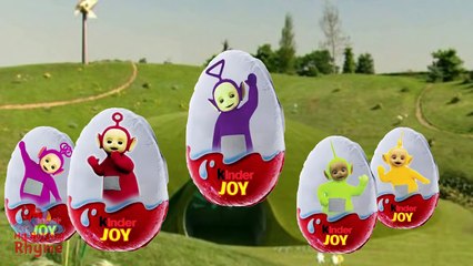 Kinder Joy Surprise Egg Teletubbies Finger Family Nursery Rhymes Lyrics