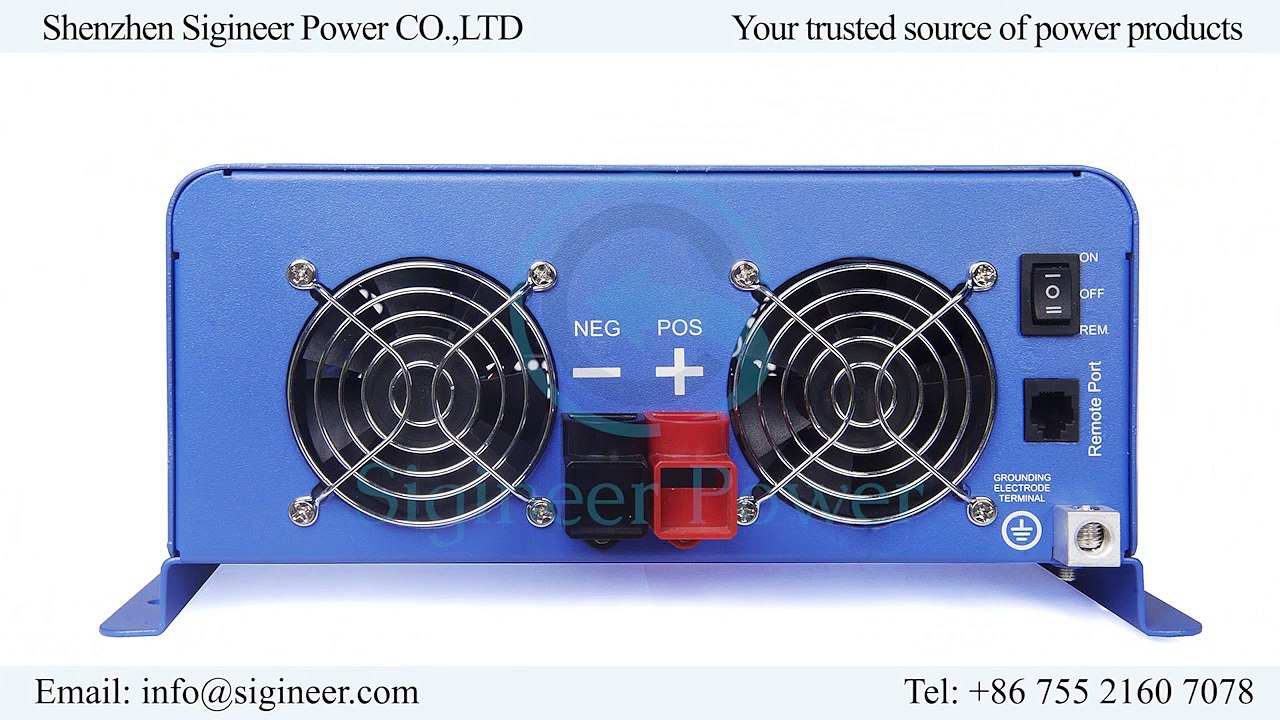 Sigineer Power - 4000 Watt 24V DC Pure Sine Wave Power Inverter