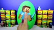 GIANT MINECRAFT STEVE Surprise Egg Play Doh - Toys Blind Boxes Disney Pop TMNT Thomas
