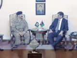 CM Sindh SYED MURAD ALI SHAH meets New Corps Commander KHI... (21-Dec-2016)