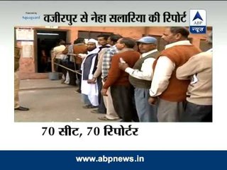 ABP News 70 seats, 70 reporters from Wazirpur, Delhi