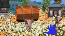 Finger Family || ELEPHANT finger family Version || Children Animated 3D Rhymes