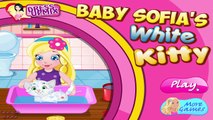 Baby Sofias White Kitty - Baby and Her Kitty - Pets Care Game for Kids