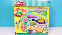 Play Doh Scoops n Treats DIY Ice Cream Cones, Popsicles, Sundaes, Waffles Play Dough desserts