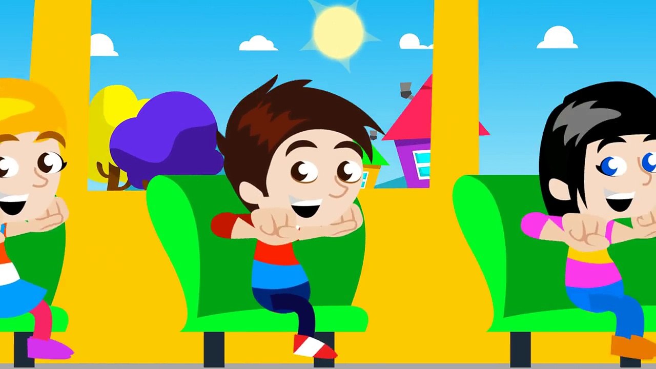 The Wheels On The Bus Go Round and Round Song