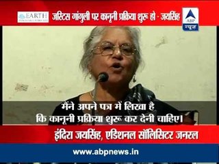 No over-zealousness in Justice Ganguly issue: Indira Jaising