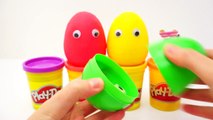 Play-Doh Surprise Eggs, Monster University Frozen Yoohoo Rabbids Surprise Toys
