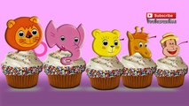 Cupcakes Bummi bär Finger Family Nursery Rhymes lyrics cup cake confetti | ToysSurpriseEggs