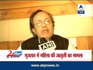 Gujarat Congress leaders meet PM for probe in woman snooping case