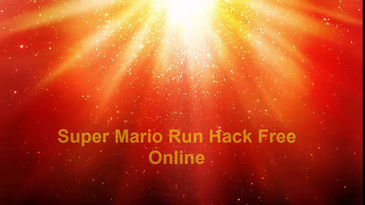 Super Mario Run Hack Free Online