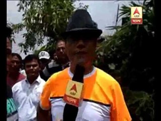 GTA leader Bimal Gurung visits Darjeeling landslide site