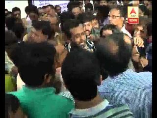 TMCP allegedly attacks on agitating teachers at Calcutta University