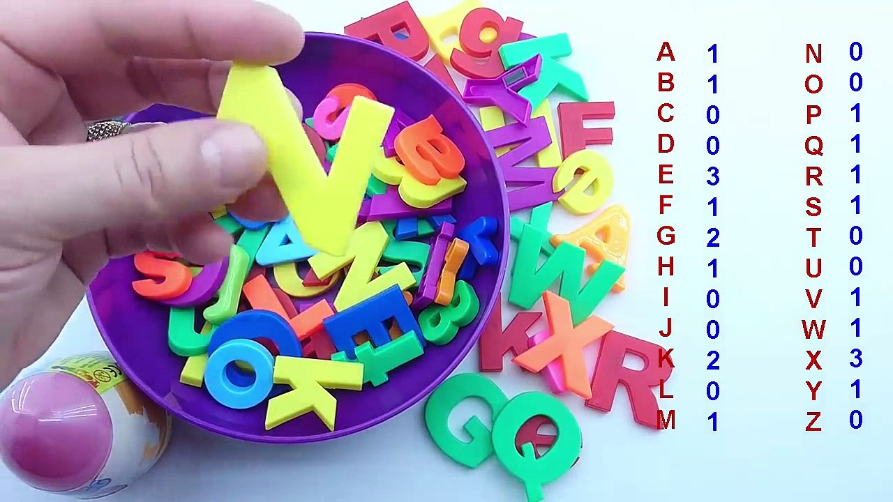 Learn ABC Alphabet! ABC PARTY Fun Learning Contest Surprise Eggs Opening