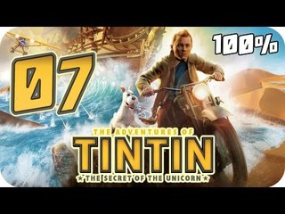 The Adventures of Tintin: The Game Walkthrough Part 7 (PS3, X360, Wii) 100% Movie Chapter 20